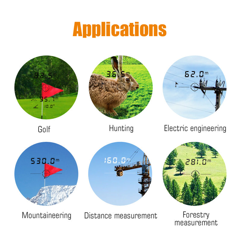 600M Golf Laser Rangefinder