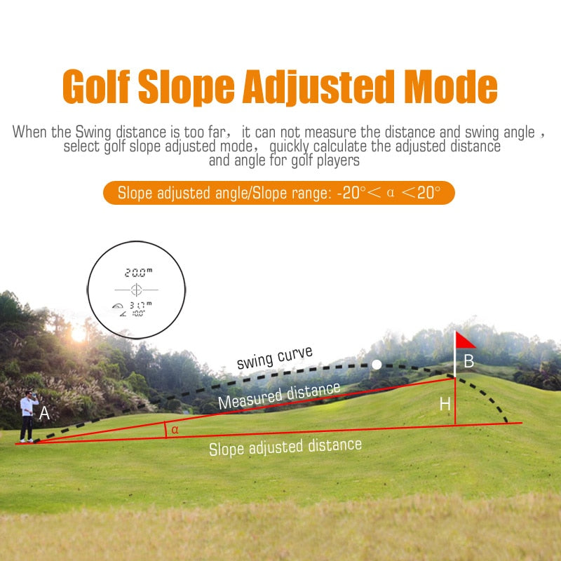 600M Golf Laser Rangefinder