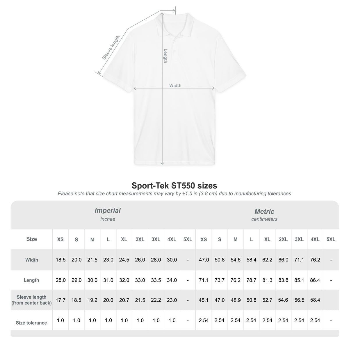 R3 Essential Golf Performance Polo