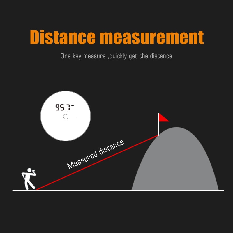 600M Golf Laser Rangefinder