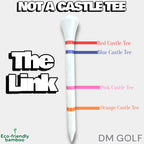 DM Golf The Link Bamboo Tees | 50 Pack