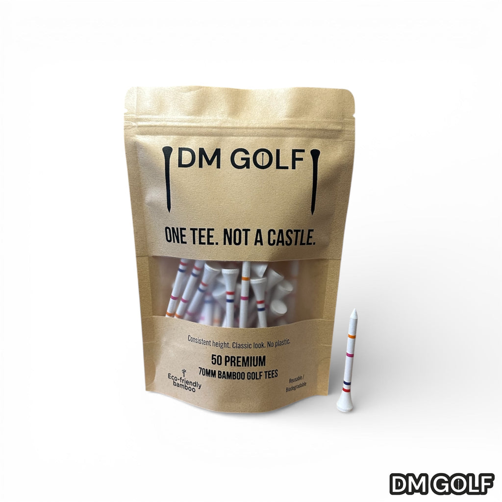 DM Golf The Link Bamboo Tees | 50 Pack