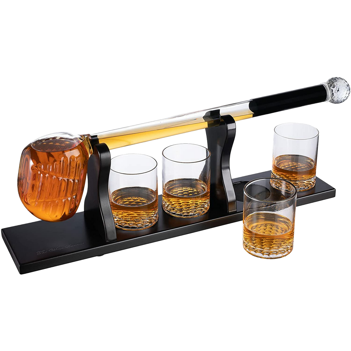 Golf Club Whiskey Decanter Premium Barware Gift Elegant Drinkware Collection
